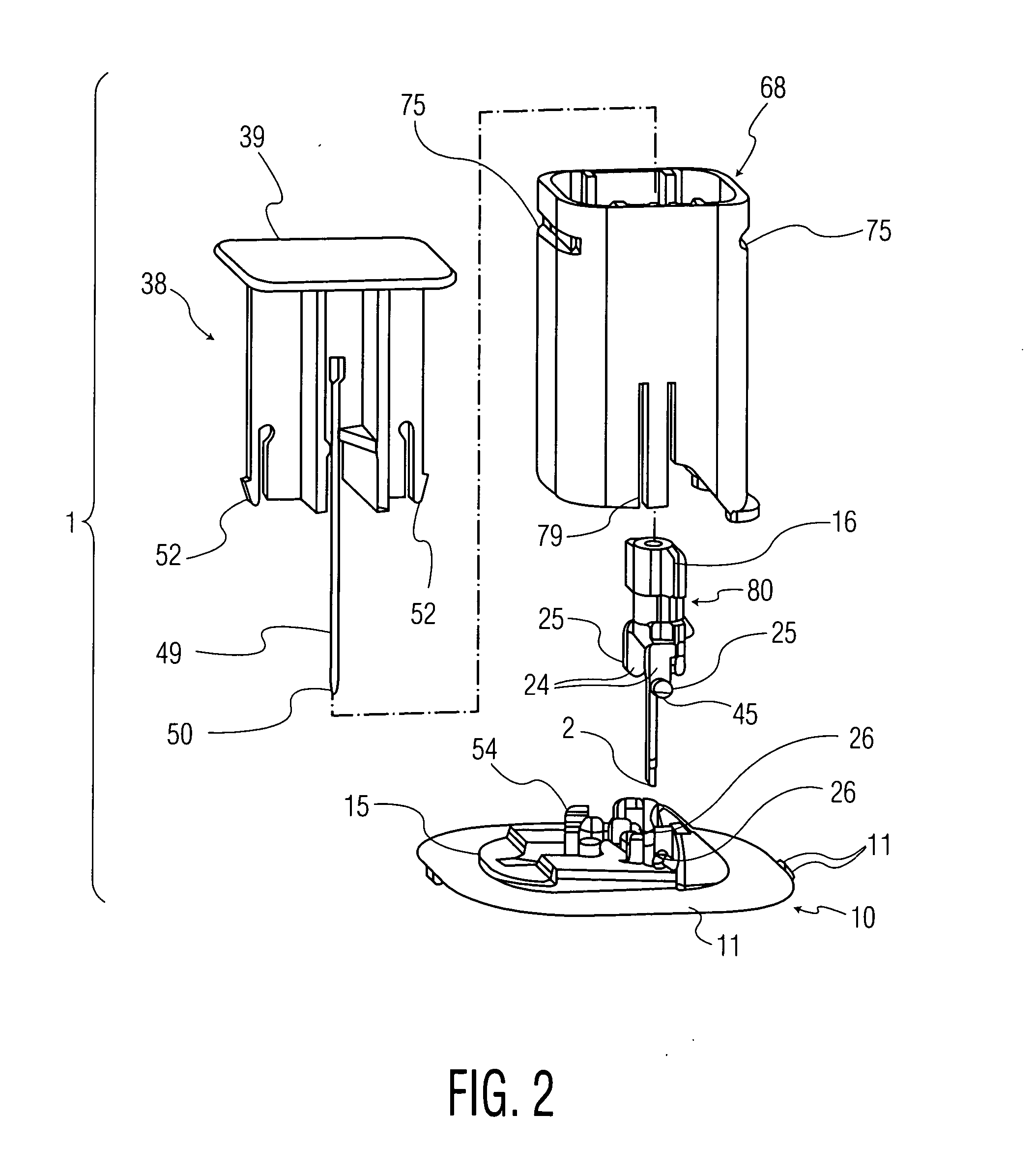 Straight insertion safety infusion set