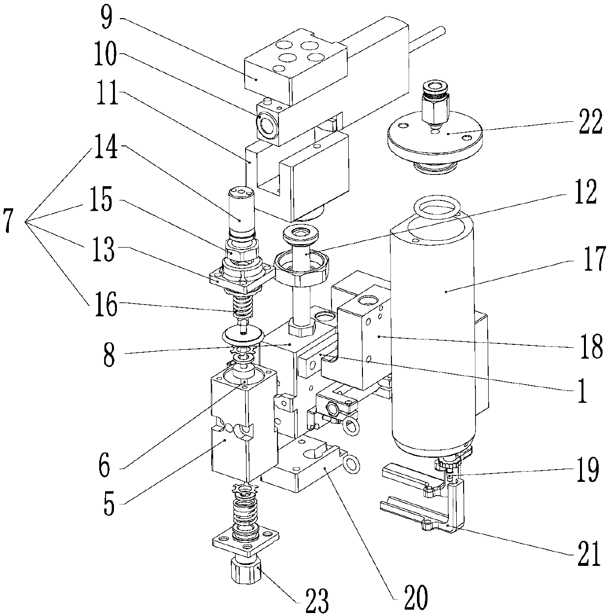 Hot melt adhesive injection valve