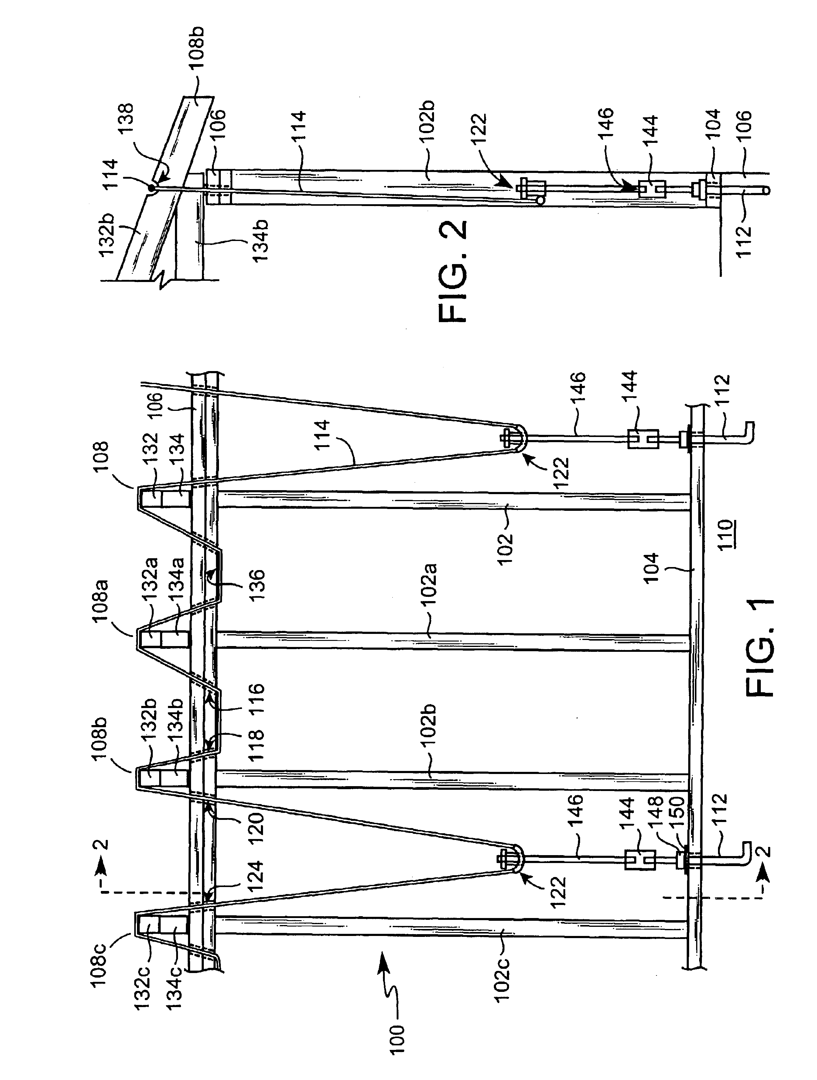 Cable system and method for wind-resistant buildings