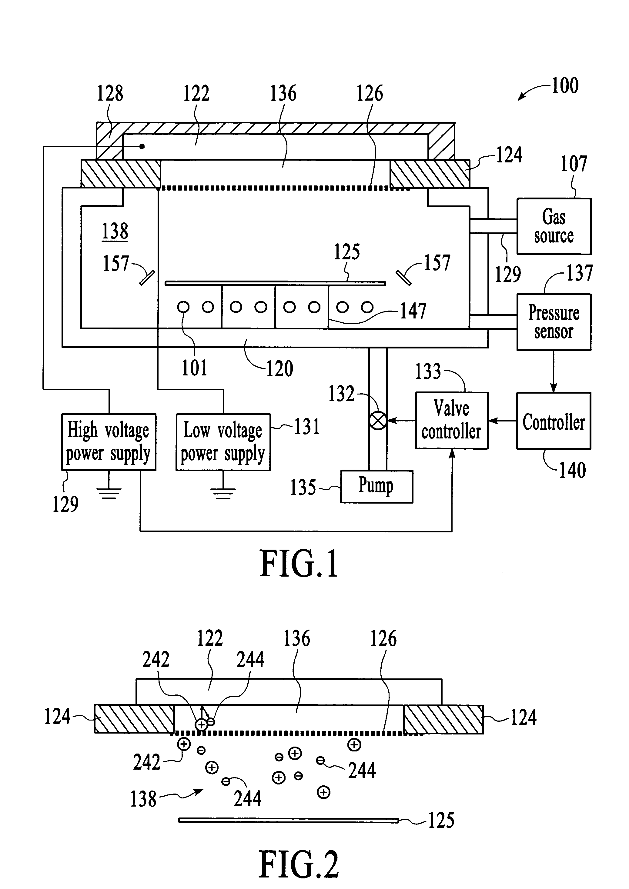 Clean process for an electron beam source