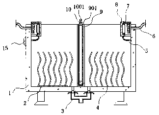 Ocean current demonstration device for geography teaching