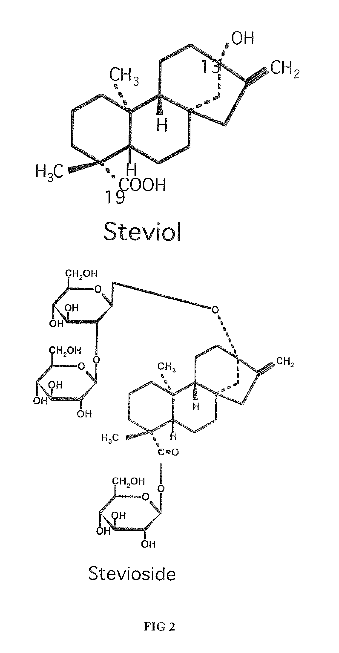 High-purity rebaudioside D and low-calorie carbonated lemon-flavored beverage containing the same