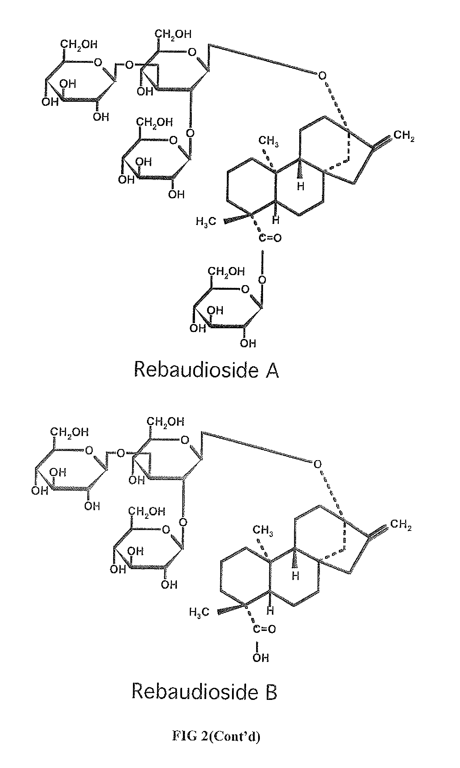 High-purity rebaudioside D and low-calorie carbonated lemon-flavored beverage containing the same