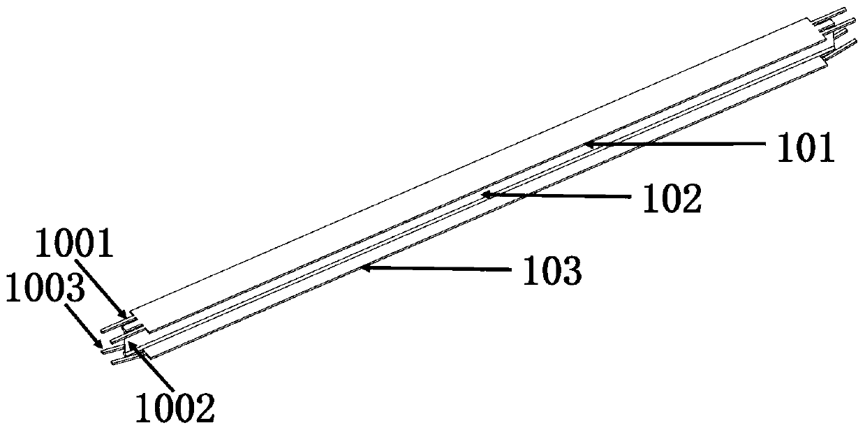 Section steel-UHPC composite board and bridge deck