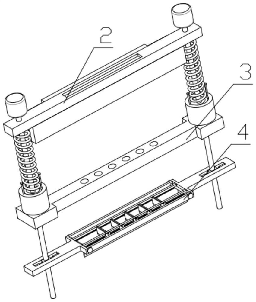 Bamboo stick stringing device