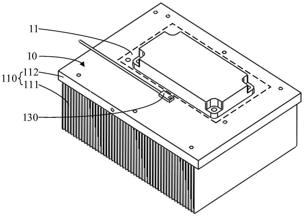 Heat dissipation assembly, heat dissipation method and heat dissipation device