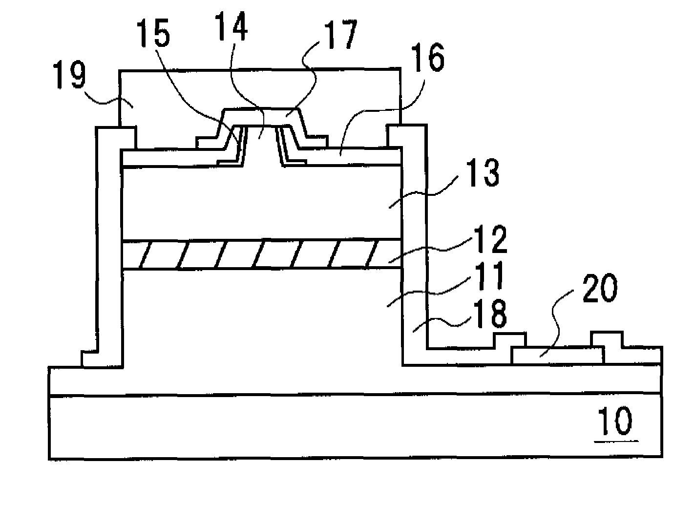 Nitride semiconductor laser element and method for manufacturing same