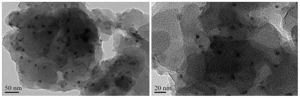 Application of nano-iron-palladium bimetallic composite material and method for removing nitrate and phosphate in water body and subsequent treatment method