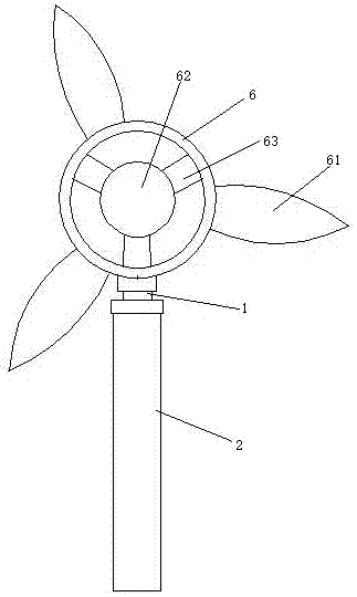 Wind driven generator