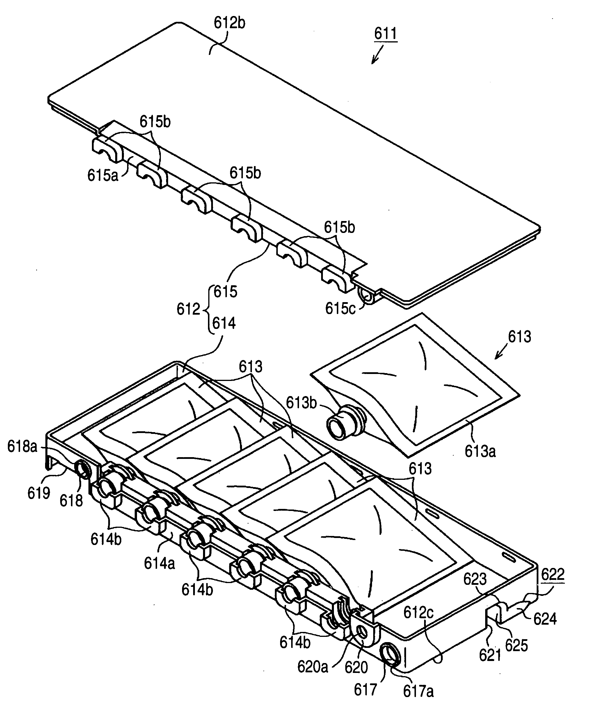 Ink cartridge attachment/detachment device, recording apparatus, liquid ejection apparatus, and liquid container