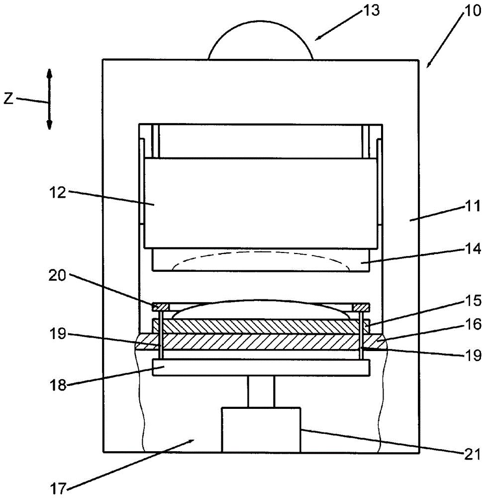 Hydraulic drawing pad of a drawing press and method of operating a hydraulic drawing pad