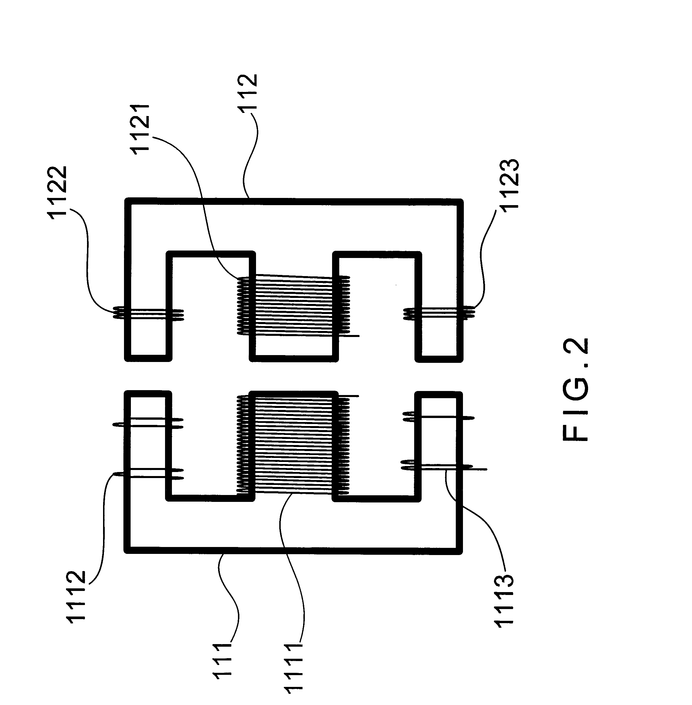 Non-contact power system with load and gap detection