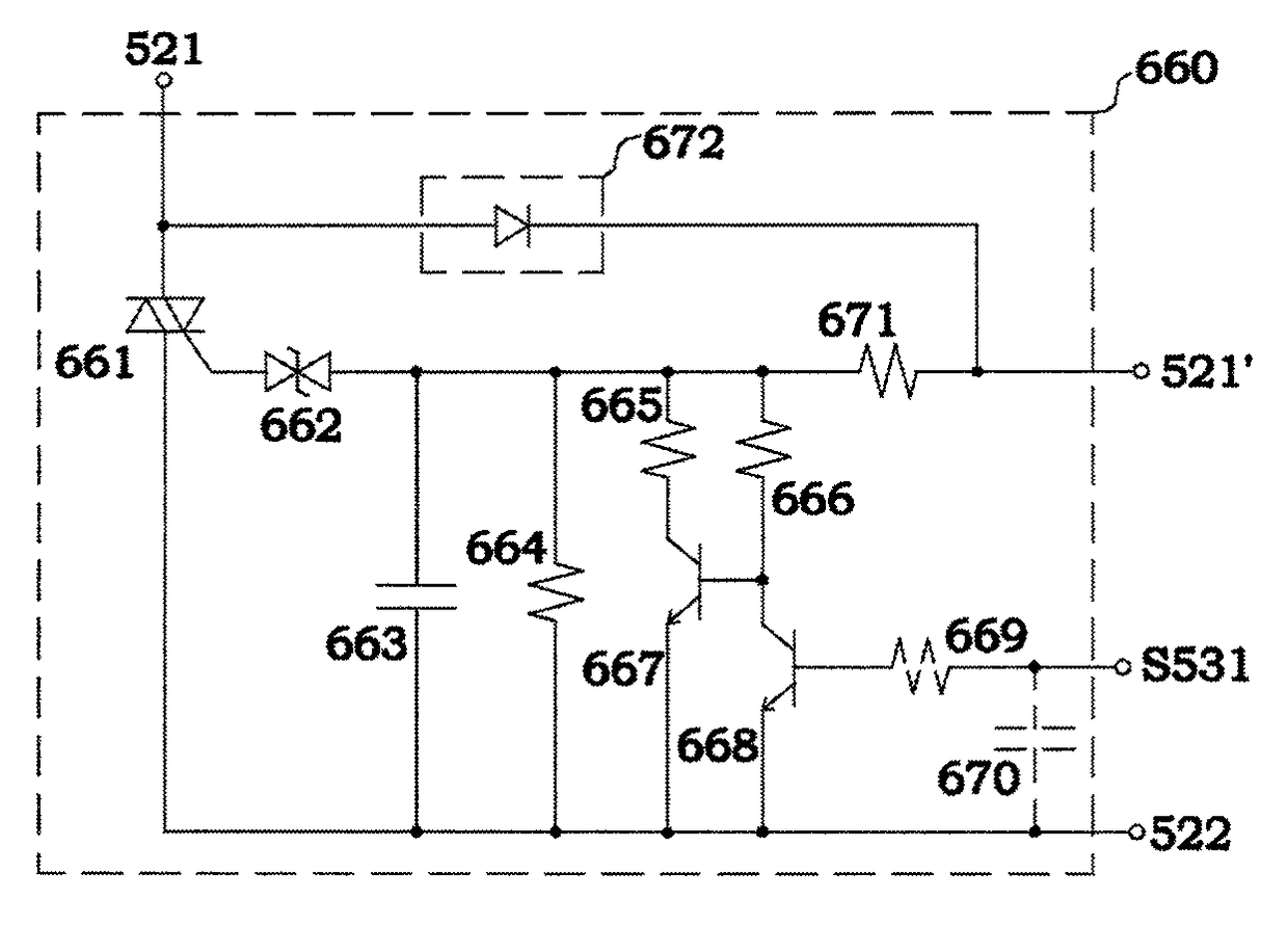 LED tube lamp with overcurrent and/or overvoltage protection capabilities