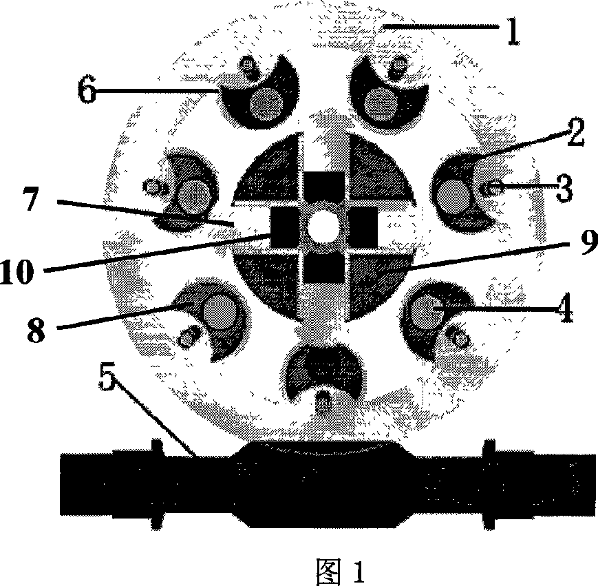 Bars and tubes material unsymmetrical radial welding punched high performance precision blanking method