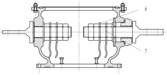 Current transformer with one-circle primary winding