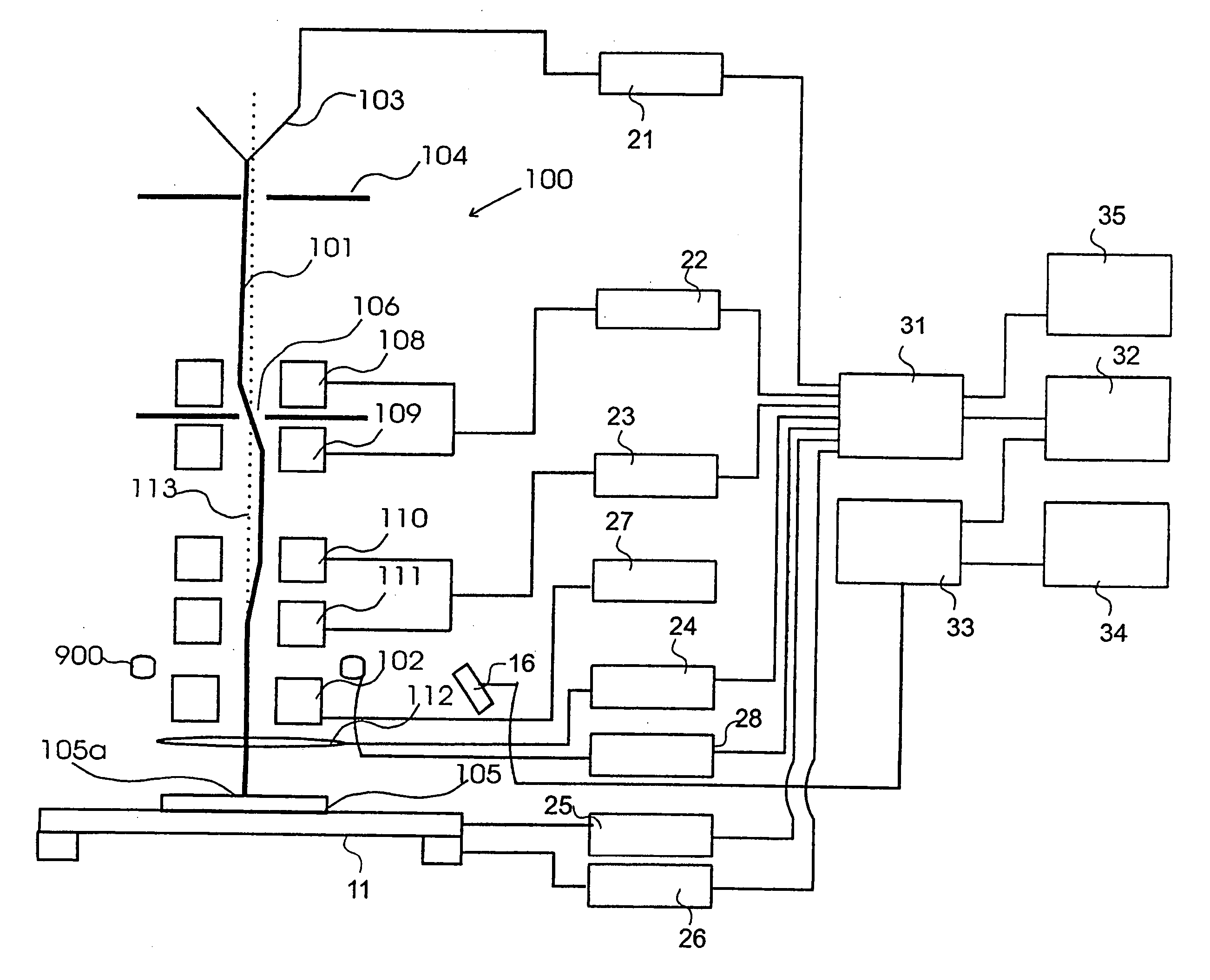 Method and device for aligning a charged particle beam column