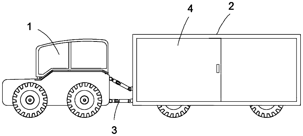 Mobile outdoor education propaganda equipment