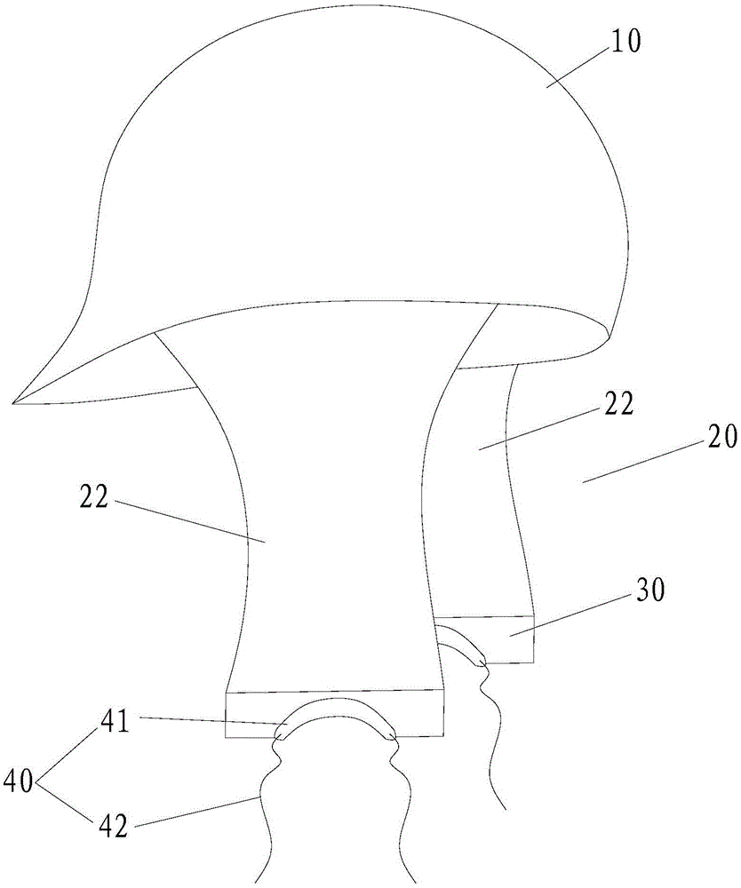 Improved type protective helmet