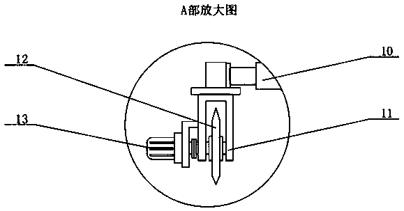 Dust removal mechanism for sand box for lost foam casting