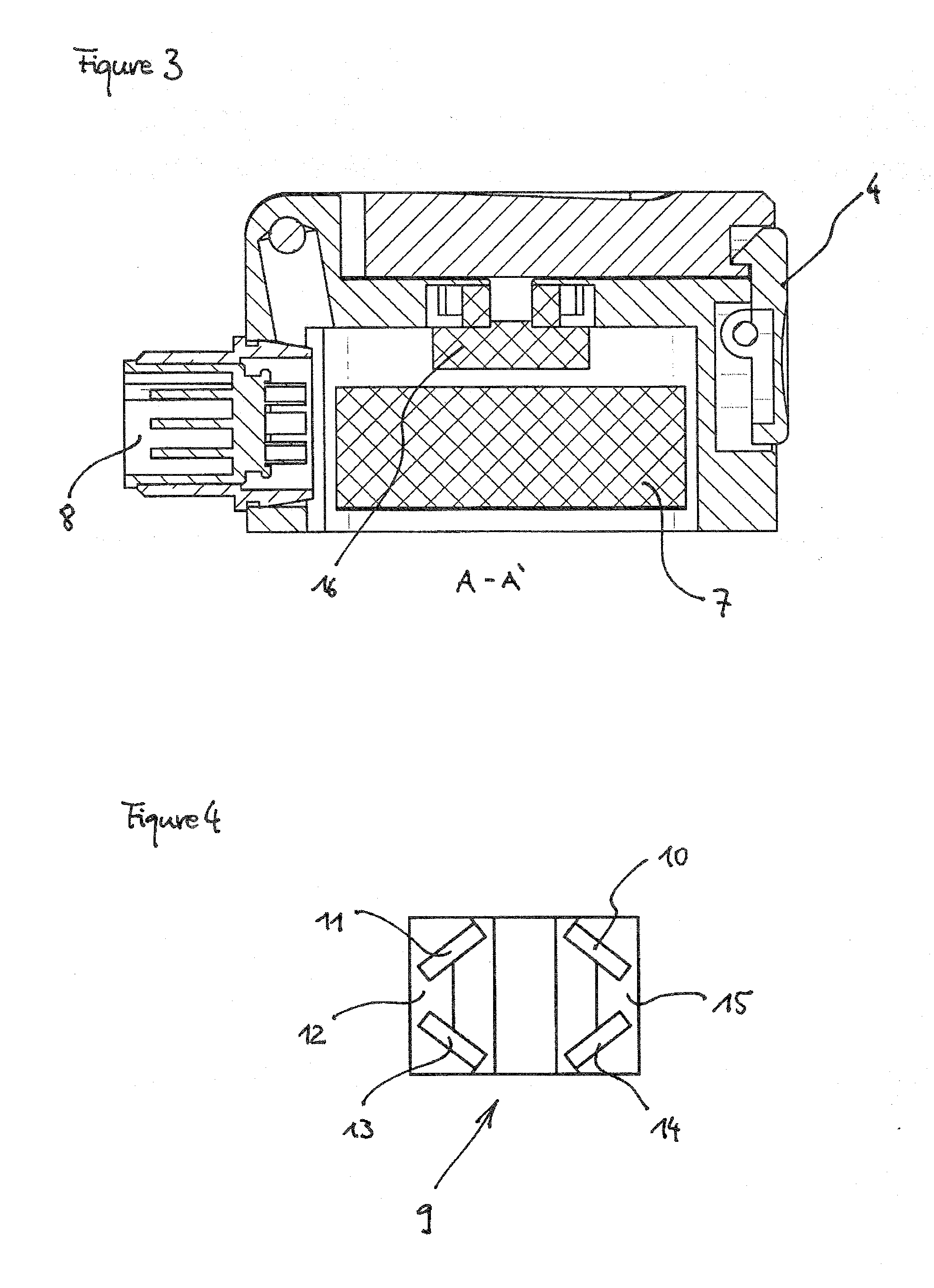 Device for the contactless flow measurement of fluids in flexible tubes