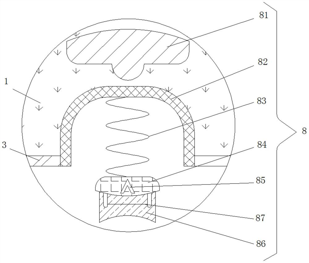 Data line stripping device based on current heating principle