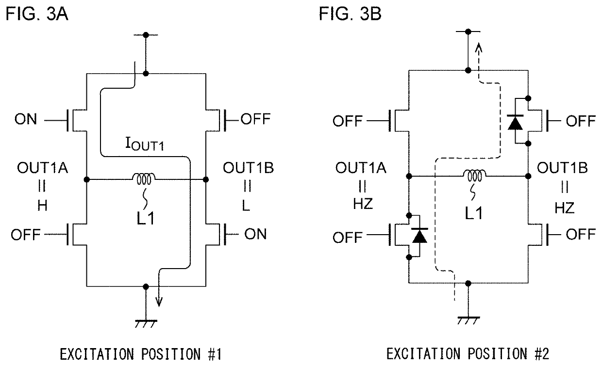 Driving circuit and method for stepping motor