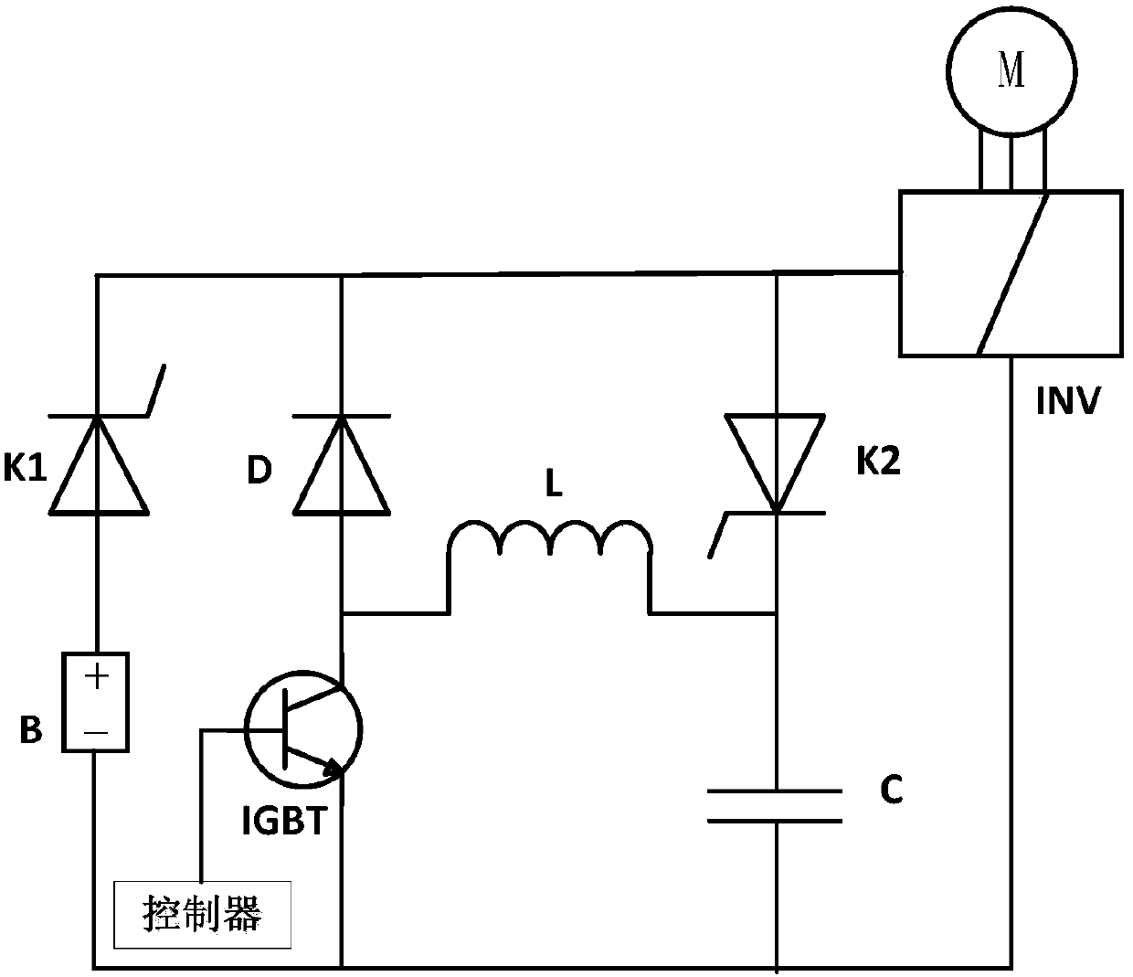 A vibration isolation system with controllable stiffness damping and inertia force and its control method