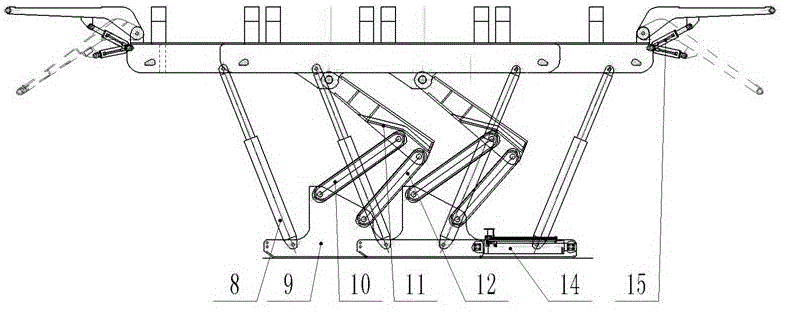 Repeated-free-support temporary support equipment