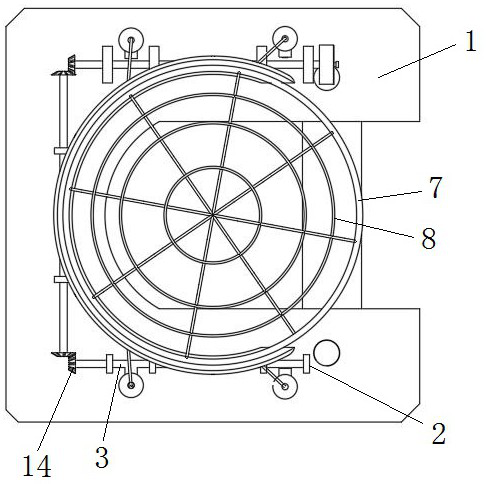 Anti-falling PDC drill bit shackle device