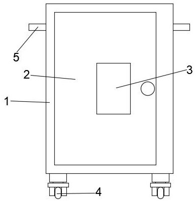 A portable household sewage purification treatment device