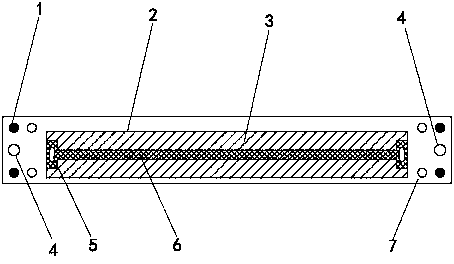 Heating device and heating control system for testing high-temperature parameters of power device