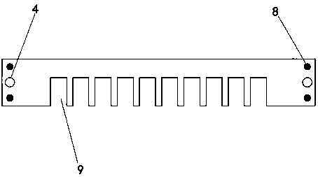 Heating device and heating control system for testing high-temperature parameters of power device