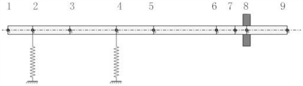 Keyless phase virtual dynamic balance method for aero-engine