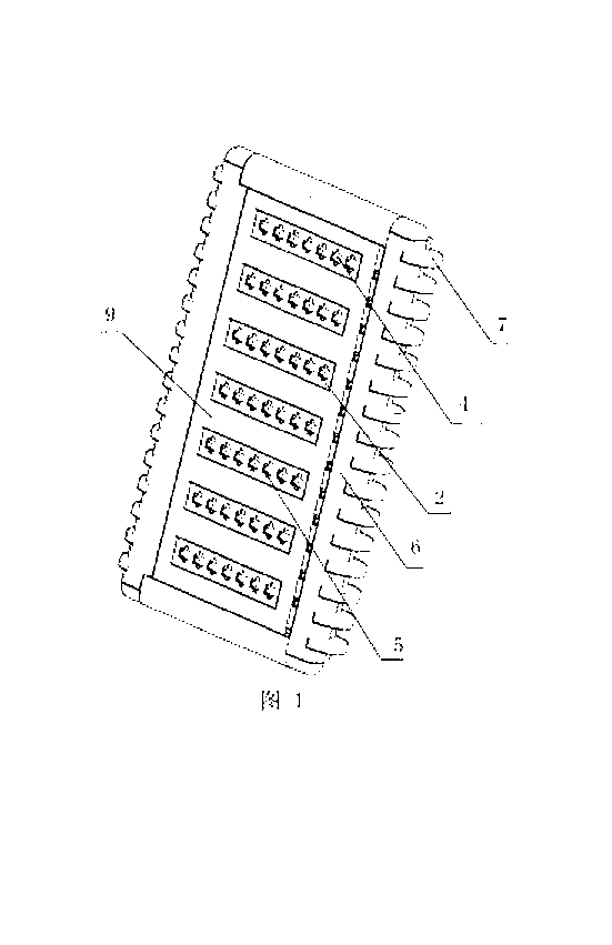 Scroll type LED lighting device