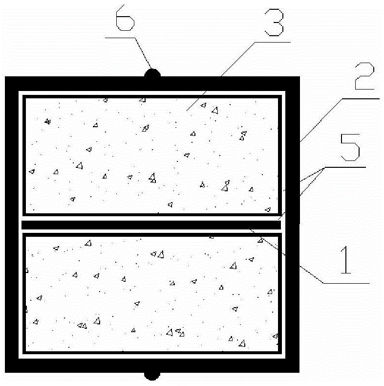 A channel steel slotted inline variable section steel core anti-buckling energy-dissipating support member