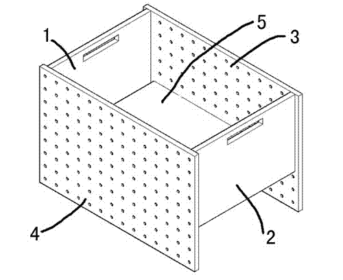 Combined furniture capable of changing along with growth of children