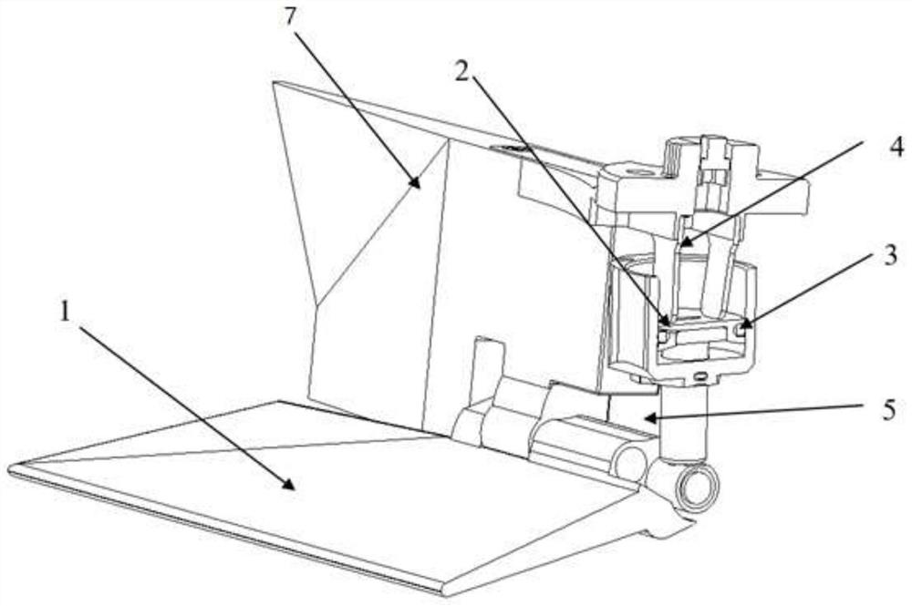 Simulation calculation method and system for transient synchronous unfolding of aircraft folding rudder