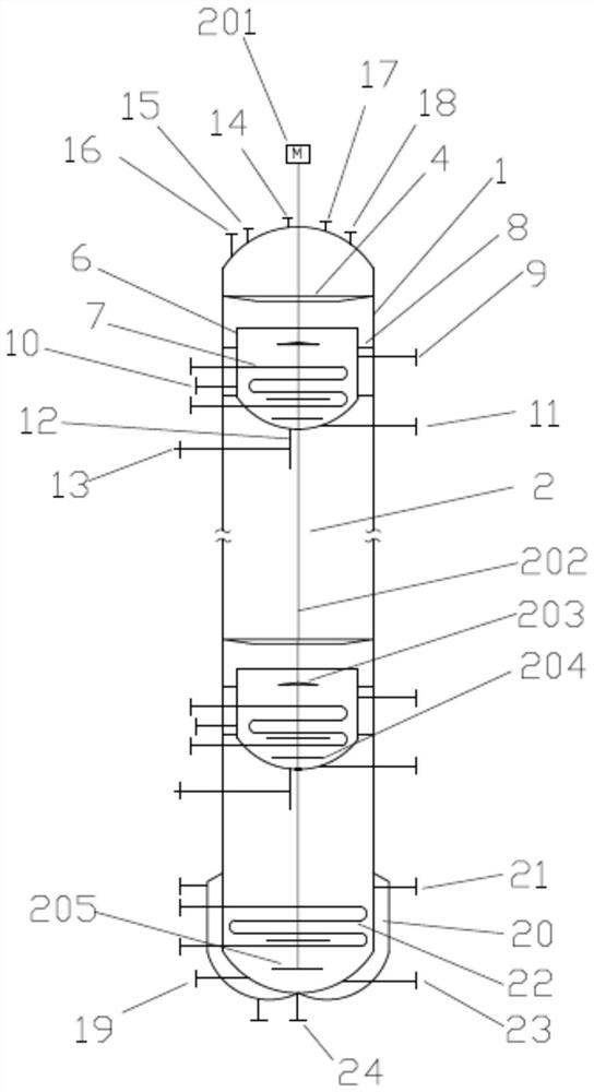 Reaction tower with reaction shallow pools and method for preparing ethylene carbonate by using reaction tower