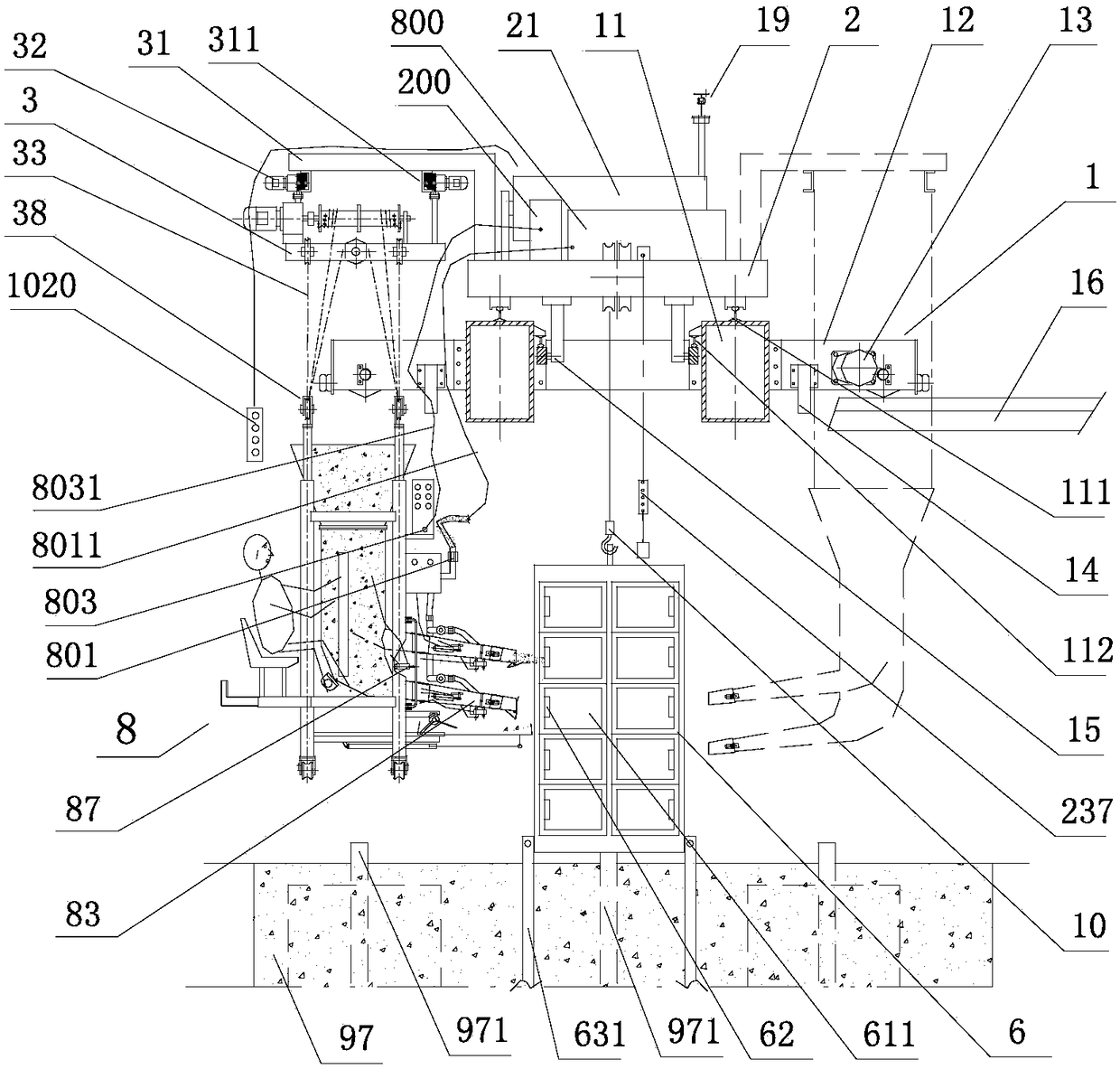 Abalone culture feeding system with leaked material receiving device