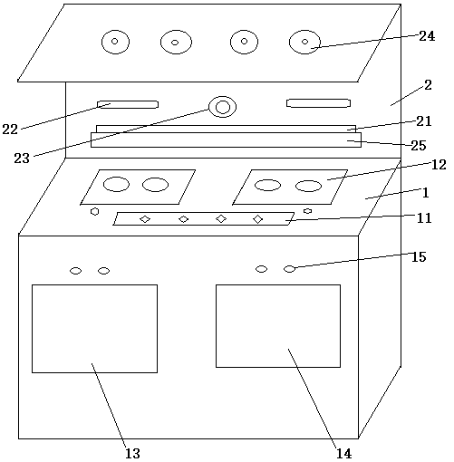 Multifunctional intelligent integrated stove