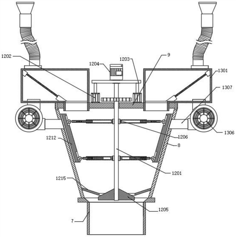 Feeding and proportion control equipment for scale inhibitor and adhesive of sintered carbon rod