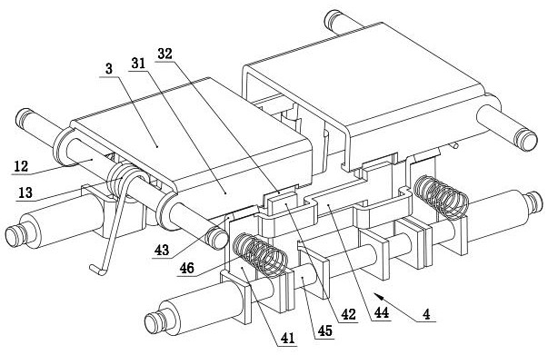 A rolling shutter door lock