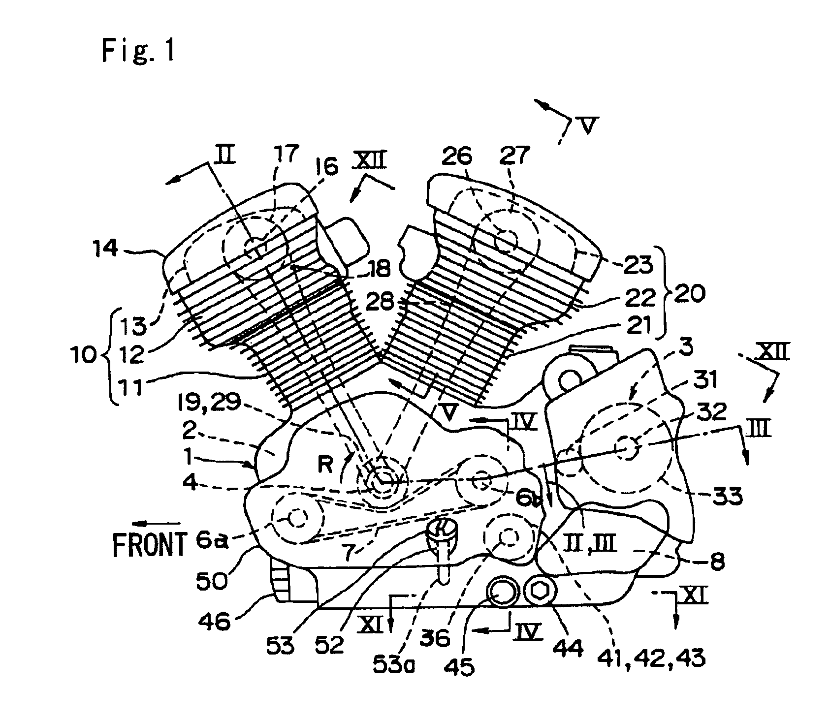 Lubricant structure of engine