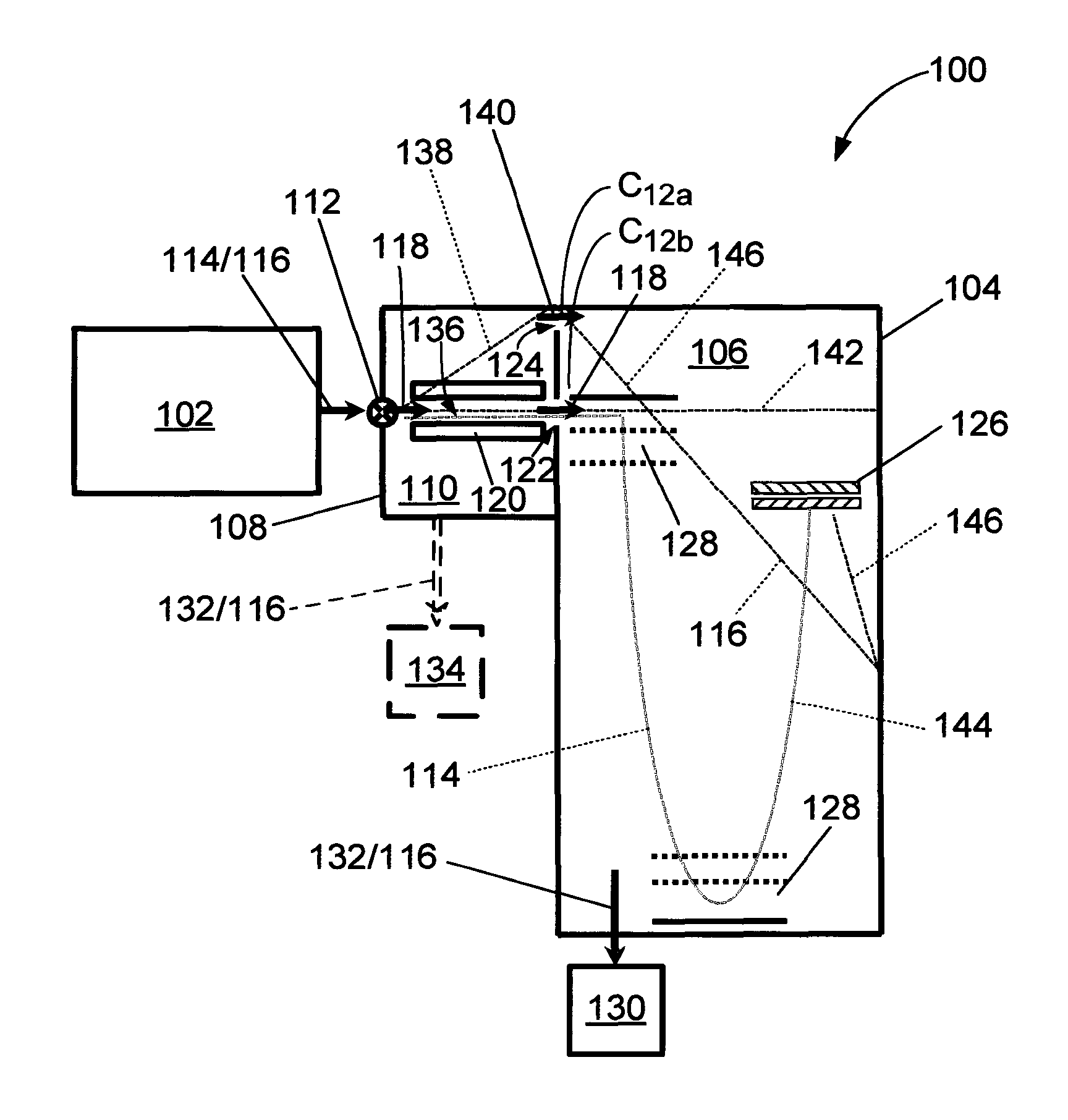 Systems for separating ions and neutrals and methods of operating the same