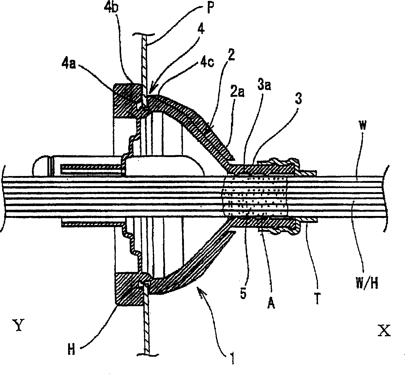 Protective ring for bunch