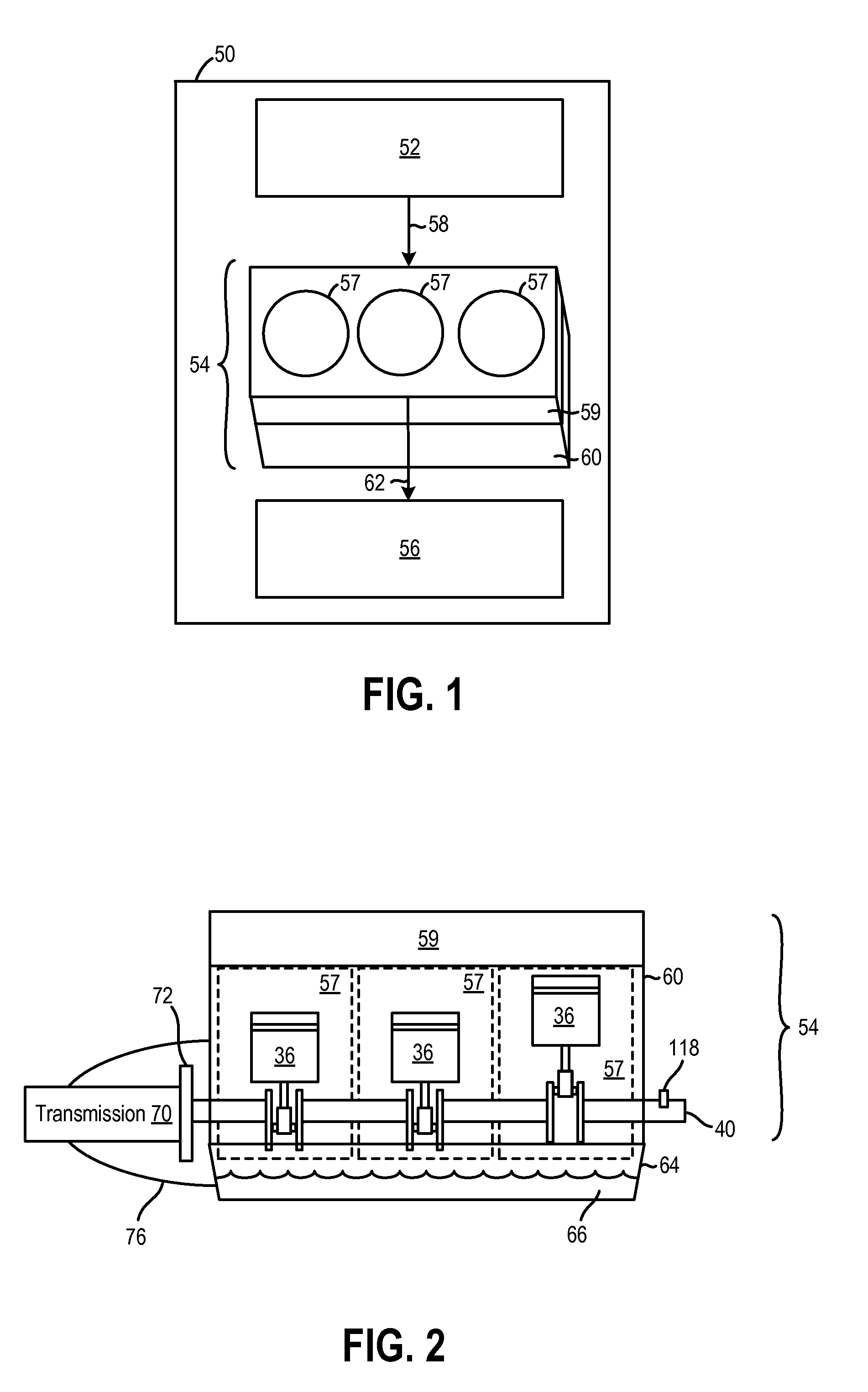 Reinforced composite cylinder block