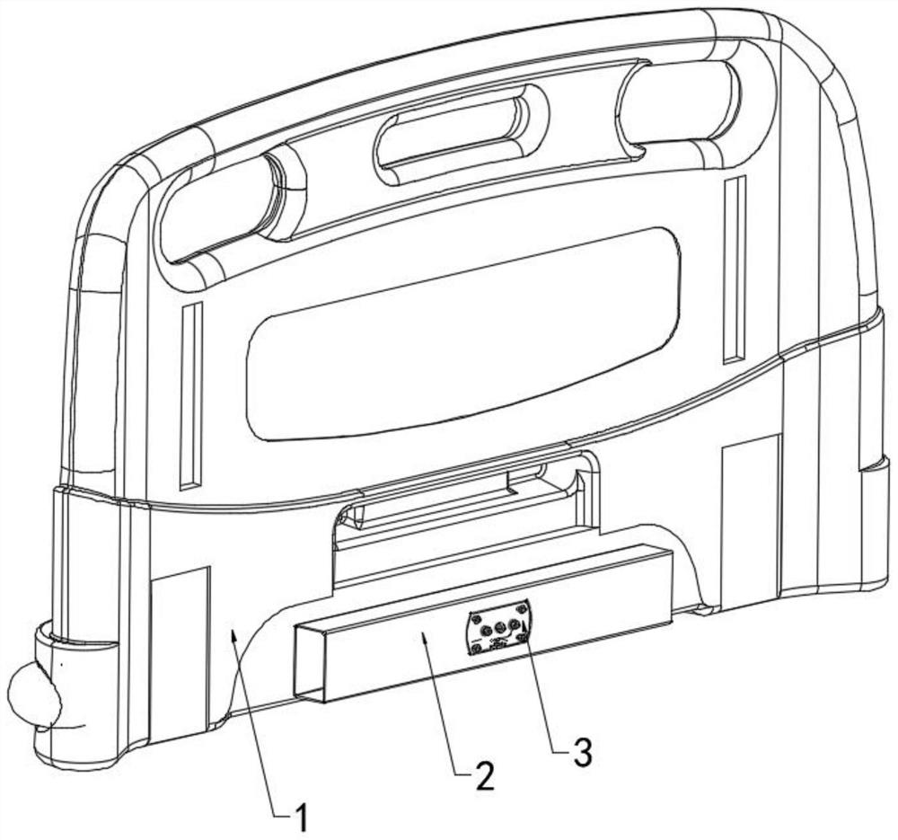 Ready-to-disassemble and ready-to-assemble connecting structure for headboard and bedstead