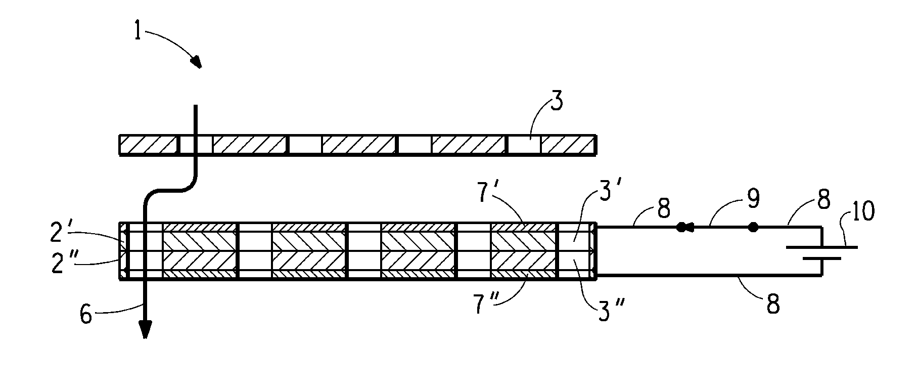 Fail-closed adaptive membrane structure