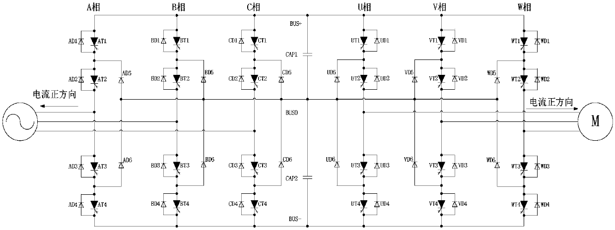 Converter fault processing method, readable storage medium and converter