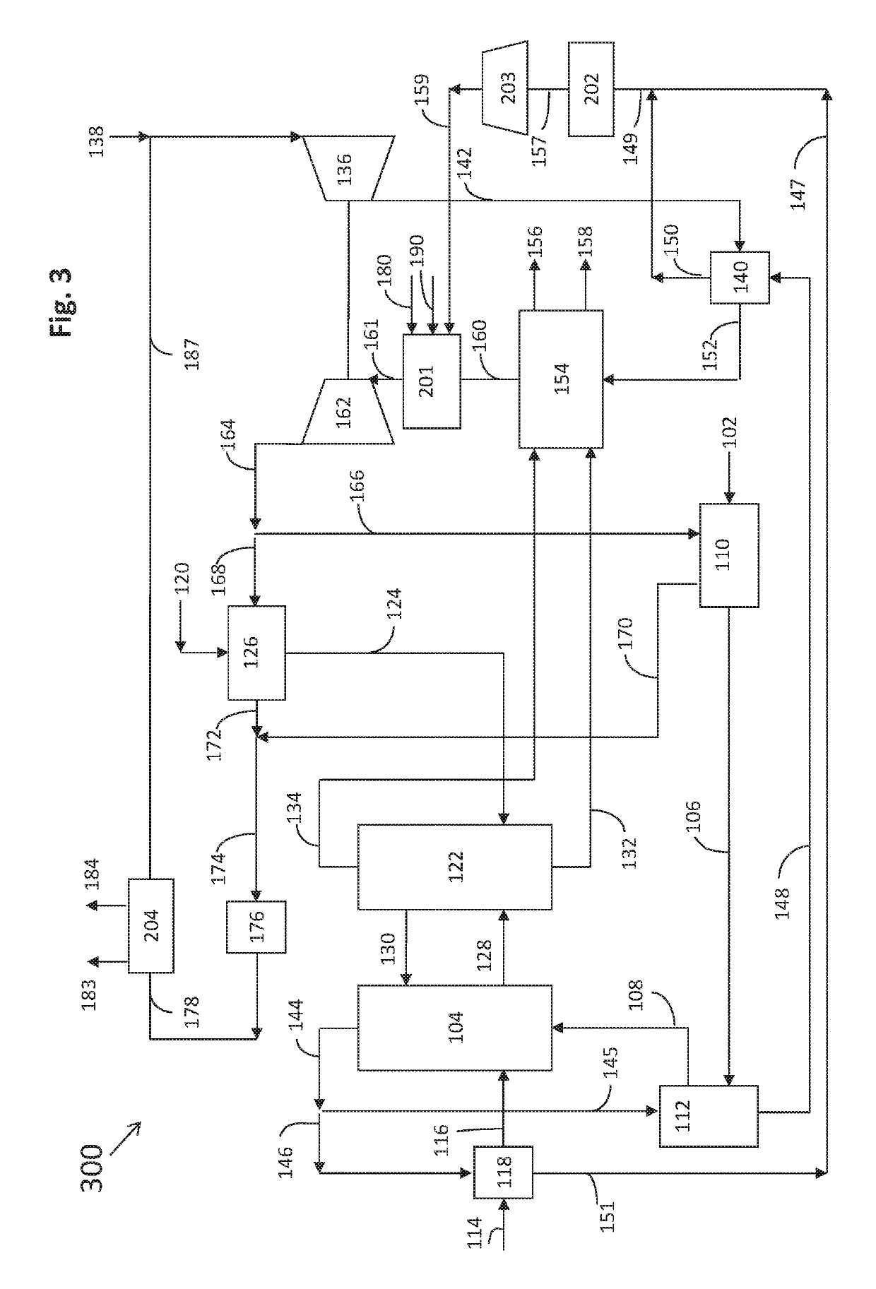 Supercritical CO<sub>2 </sub>cycle coupled to chemical looping arrangement